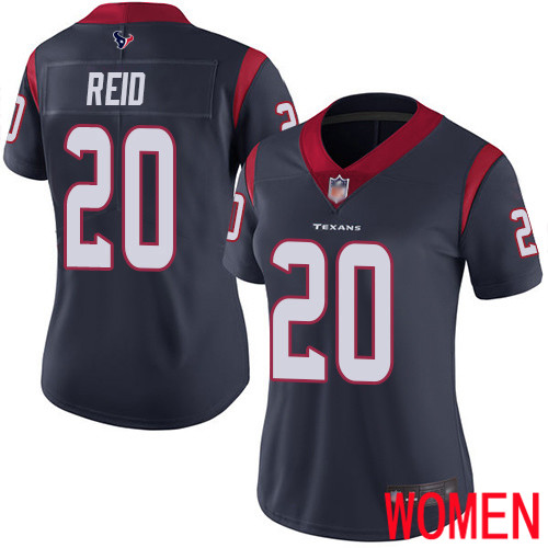 Houston Texans Limited Navy Blue Women Justin Reid Home Jersey NFL Football 20 Vapor Untouchable